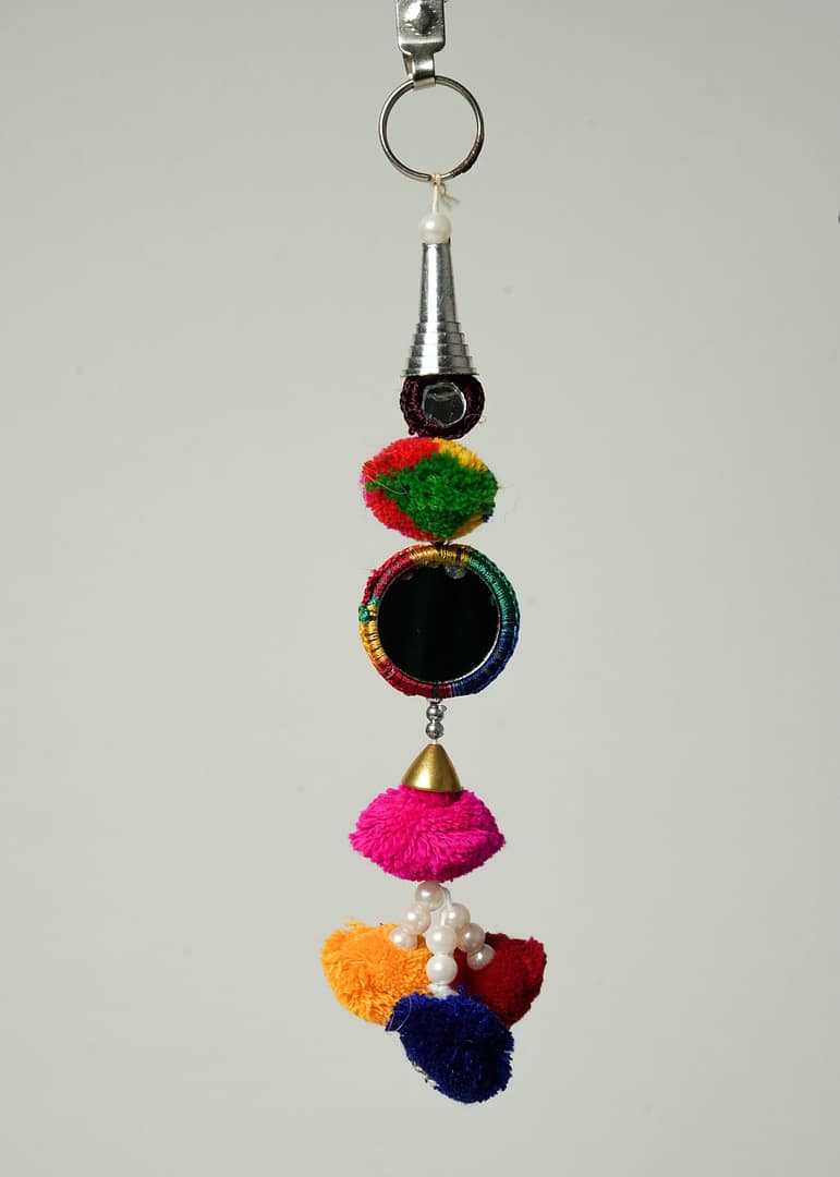 Colorful Pom Pom Latkan