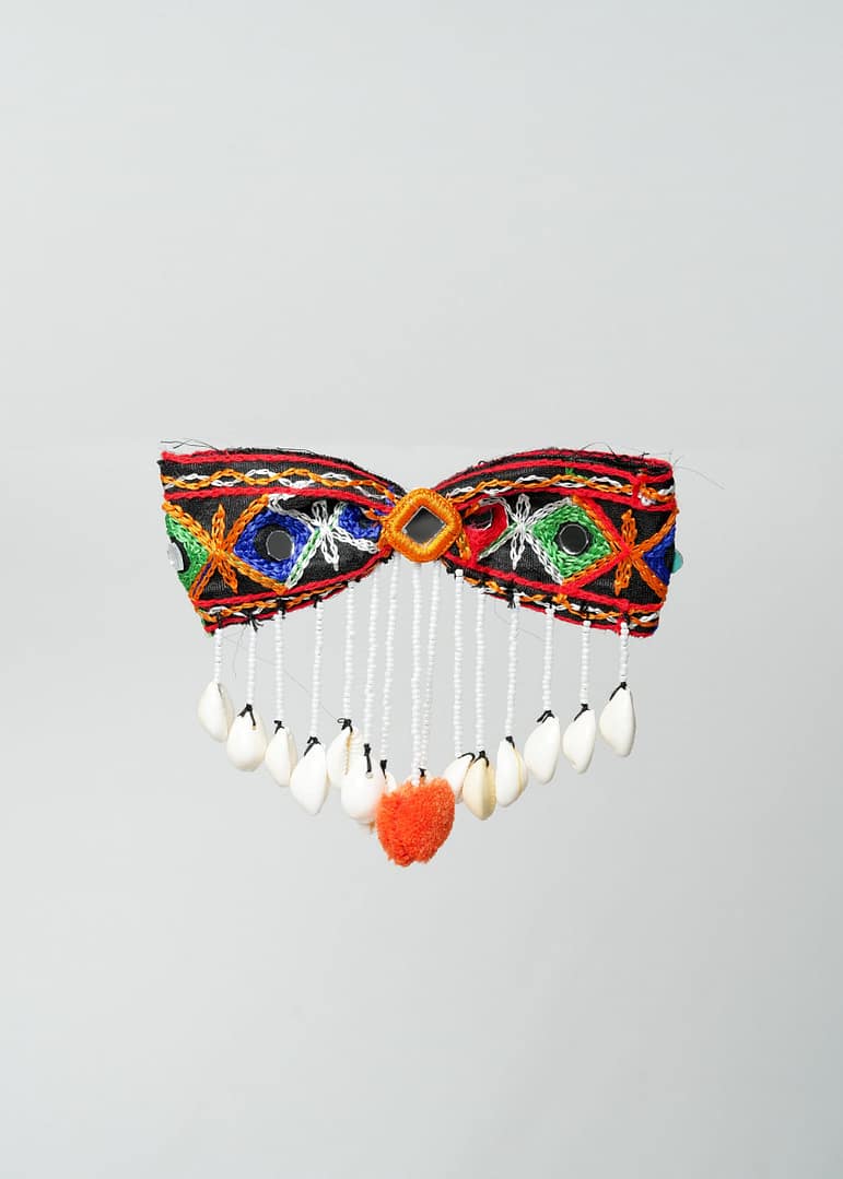 Shell Drop Hair Bow